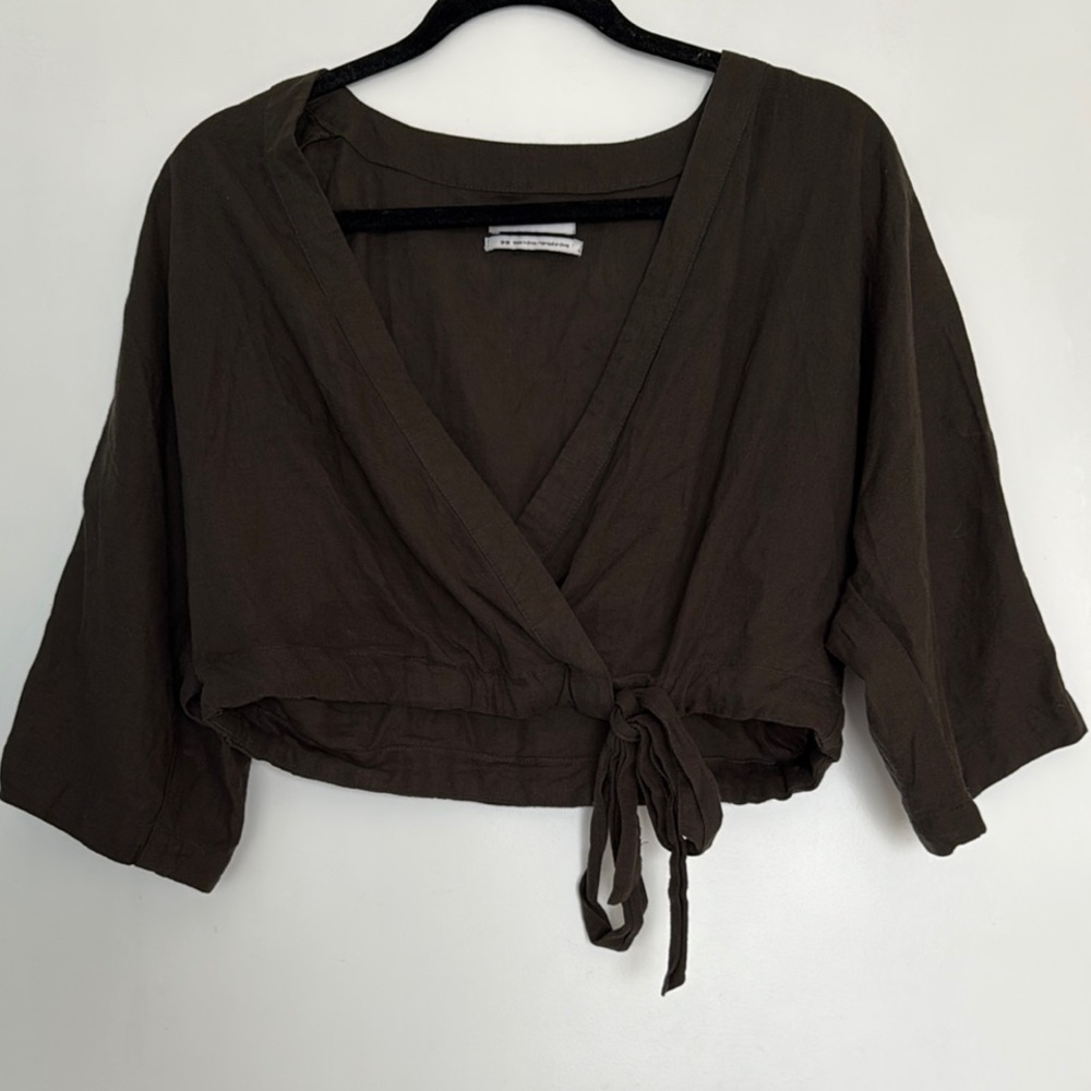 Urban Outfitters Wrap Blouse